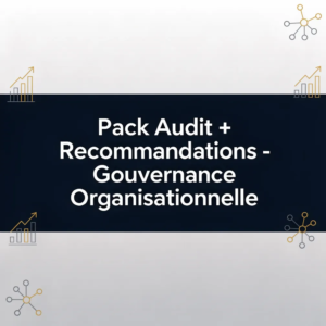 Pack Audit + Recommandations - Gouvernance Organisationnelle