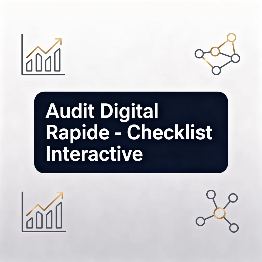 Audit Digital Rapide - Checklist Interactive